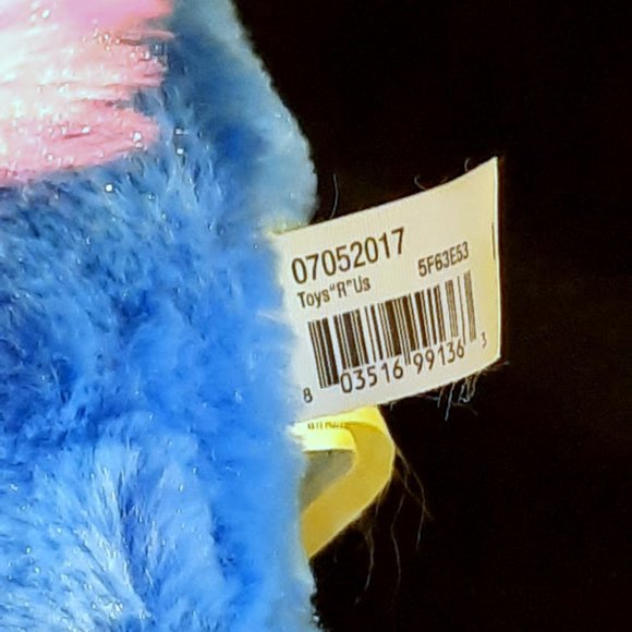 TOYS R US PEACOCK COLORFUL SPARKLE GLITTER EYES - Picture 6 of 7